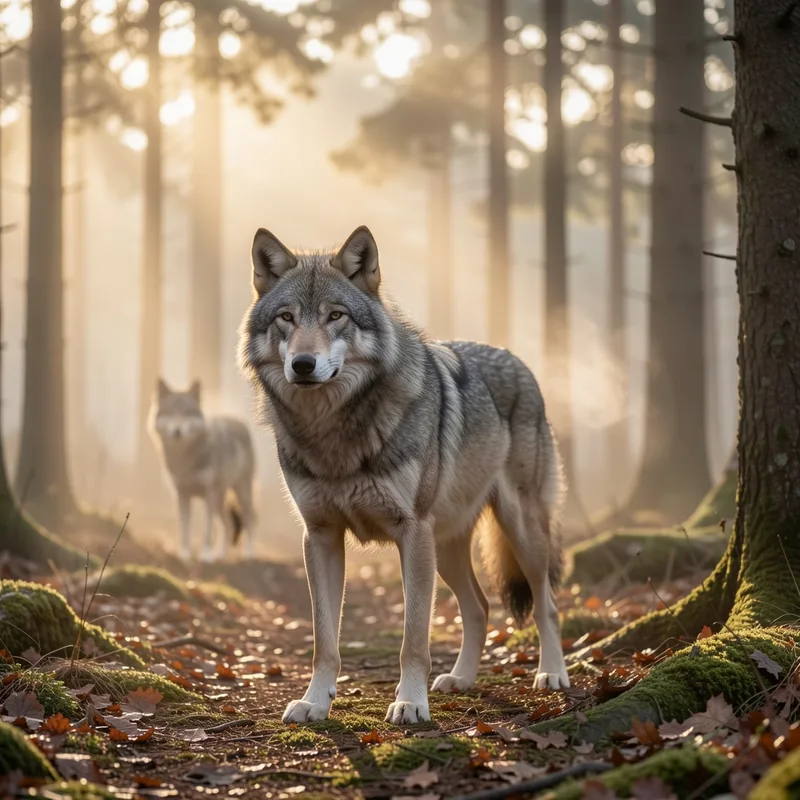 Comment se comporte le loup dans la nature : la vie sauvage